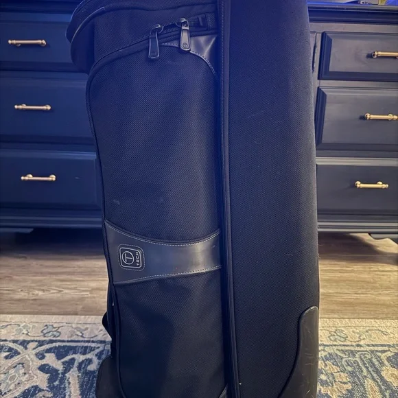 COPY - Tumi Black Rolling Duffel Travel Bag / Suitcase - Picture 7 of 13